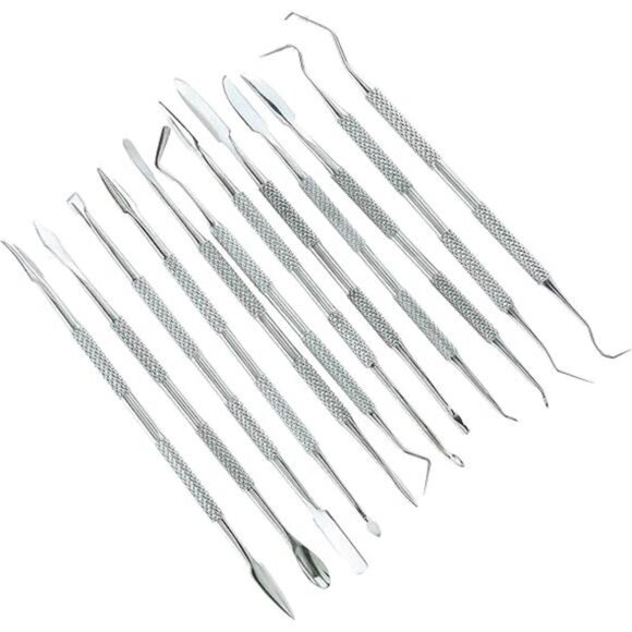 12-Piece Stainless Steel Wax Carvers Set, Wax & Clay Sculpting Tools - Picture 8 of 8